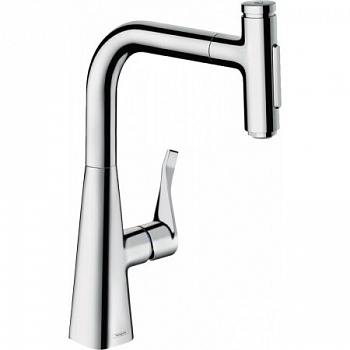 Смеситель для кухни, Hansgrohe, Metris Select M71, цвет-хром 73822000 - купить в интернет-магазине Sun-buy