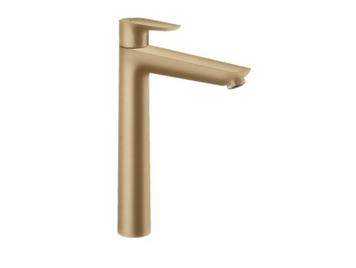 Смеситель для раковины, Hansgrohe, Talis E, цвет-шлифованная бронза 71716140 - купить в интернет-магазине Sun-buy