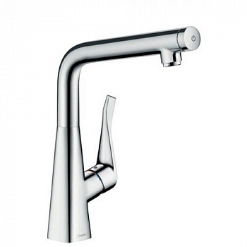 Смеситель для кухни, Hansgrohe, Metris Select M71, цвет-хром 14883000 - купить в интернет-магазине Sun-buy