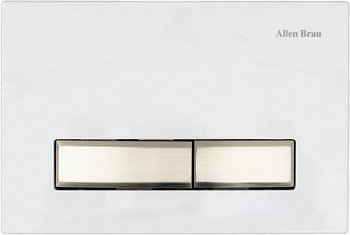 Клавиша смыва Allen Brau Fantasy 9.20004.20 белый глянец - купить в интернет-магазине Sun-buy