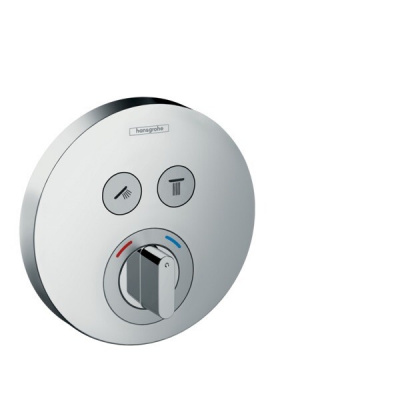 Смеситель для душа, Hansgrohe, ShowerSelect S, цвет-хром 15748000 - купить в интернет-магазине Sun-buy