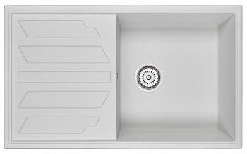 Кухонная мойка GRANULA (8601, АРКТИК ) - купить в интернет-магазине Sun-buy