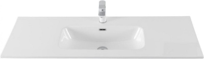 Раковина Aquanet Flat 120 белая 00254366 - купить в интернет-магазине Sun-buy