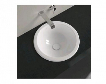 Раковина, Villeroy&Boch, Loop&Friends, шгв 450*450*210, отверстия для смесителя-отсутствуют, цвет-альпийский белый (белый Alpin) 4A600001 - купить в интернет-магазине Sun-buy