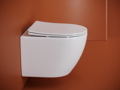 Подвесной унитаз CERAMICANOVA Uno смыв Торнадо 490x360x360 белый CN11001T - купить в интернет-магазине Sun-buy
