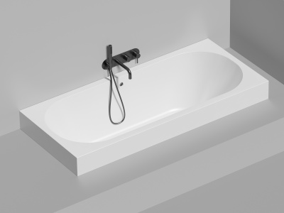 Ванна встраиваемая Salini ORNELLA AXIS 180x80 103411G - купить в интернет-магазине Sun-buy