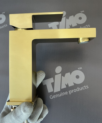 Смеситель для раковины Timo Selene 2061/17F золото матовое - купить в интернет-магазине Sun-buy