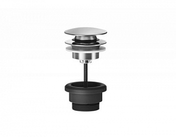 * Донный клапан, Gessi, 1 1/4, диаметр, мм-66, для раковины, цвет-Black Metal Brushed PVD - купить в интернет-магазине Sun-buy