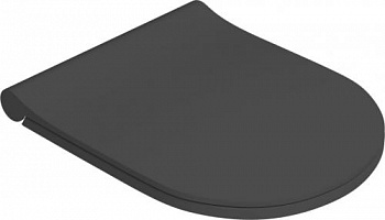 Сиденье для унитаза L3W(Black) AVVA, Smartfix, Soft-Close, дюропласт, черное (288929) 00288929 - купить в интернет-магазине Sun-buy