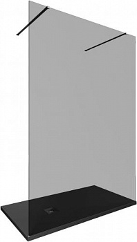 Душевая перегородка Allen Brau Infinity 2 140 3.21050.BA.T серебро браш - купить в интернет-магазине Sun-buy