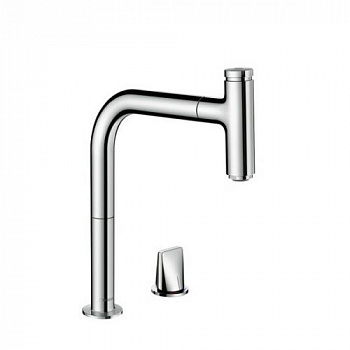 Смеситель для кухни, Hansgrohe, Metris Select M71, sBox, цвет-хром 73804000 - купить в интернет-магазине Sun-buy