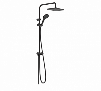 Душевая стойка, Hansgrohe, Vernis Shape, цвет-черный матовый 26282670 - купить в интернет-магазине Sun-buy