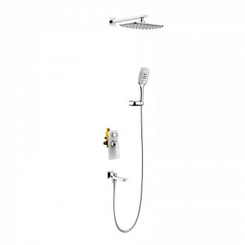 Душевая система встроенная Timo Helmi SX-4099/00-16SM хром-белый - купить в интернет-магазине Sun-buy