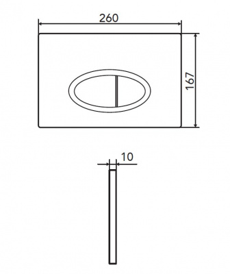 Инсталляция для унитаза Logan Oval 00299420 chrome - купить в интернет-магазине Sun-buy