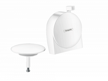Излив, Hansgrohe, Exafill S, на ванну с набором для слива и перелива, цвет-матовый белый 58117700 - купить в интернет-магазине Sun-buy