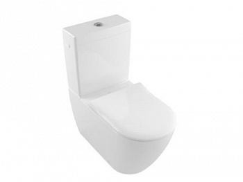 Унитаз, Villeroy&Boch, Subway 2.0, напольный, шгв 370*700*400, цвет-альпийский белый 5617R001 - купить в интернет-магазине Sun-buy