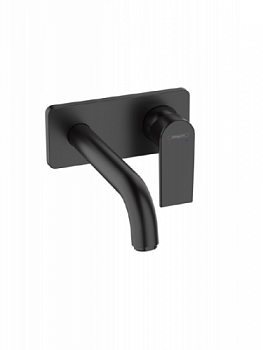 Смеситель для раковины, Hansgrohe, Vernis Shape, цвет-черный матовый 71578670 - купить в интернет-магазине Sun-buy