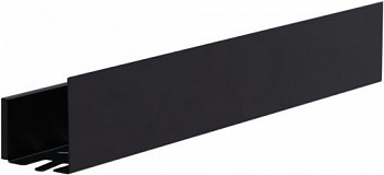 Полка Aquanet Магнум 70x12 черная матовая, с крючками 00302221 - купить в интернет-магазине Sun-buy