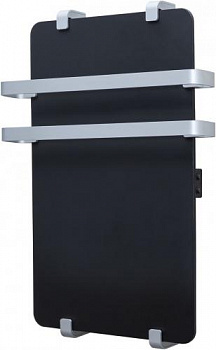 Полотенцесушитель электрический Allen Brau Infinity 100x44 с рейлингом 2.0 и креплением, серебро браш 00325623 - купить в интернет-магазине Sun-buy
