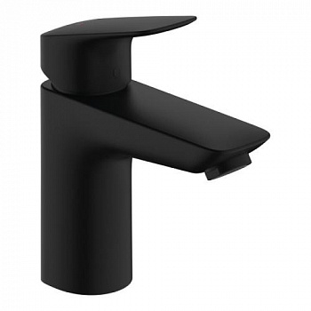 Смеситель для раковины, Hansgrohe, Logis, цвет-черный матовый 71100670 - купить в интернет-магазине Sun-buy