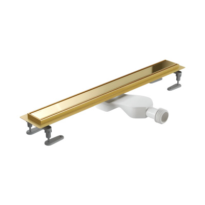 Душевой трап EXCELLENT Stilio Gold 80 см. решетка декоративная (золото) - купить в интернет-магазине Sun-buy