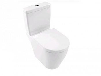 Унитаз, Villeroy&Boch, Avento, напольный, шгв 370*640*400, CeramicPlus, цвет-альпийский белый 5644R0R1 - купить в интернет-магазине Sun-buy