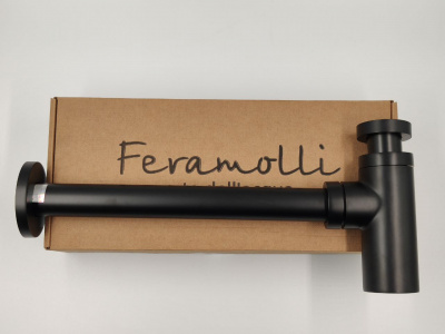 Сифон для раковины Feramolli BL087, черный - купить в интернет-магазине Sun-buy