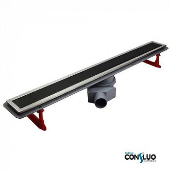 Душевой лоток Pestan 450 Premium Line Black Glass  (13000291) - купить в интернет-магазине Sun-buy