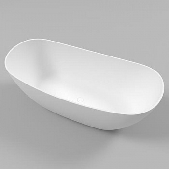 Ванна WHITECROSS Onyx C 160x75 (белый мат) иск. камень 0206.160075.200 - купить в интернет-магазине Sun-buy