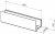 Полка Aquanet Магнум 40x12 черная матовая 00274188 Полка Aquanet Магнум 40x12 черная матовая 00274188 - купить в интернет-магазине Sun-buy