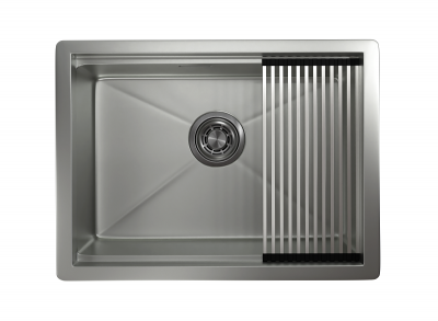 Кухонная мойка GRANULA Kitchen Space (6045U, СТАЛЬ МАТОВАЯ) - купить в интернет-магазине Sun-buy