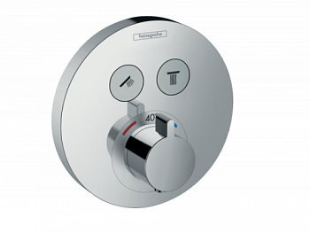 Смеситель для душа, Hansgrohe, ShowerSelect S, цвет-хром 15743000 - купить в интернет-магазине Sun-buy