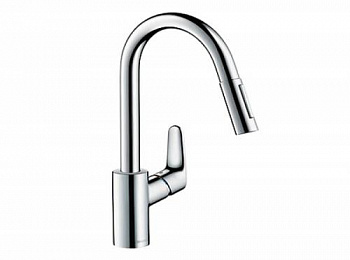 Смеситель для кухни, Hansgrohe, Focus M41, цвет-хром 31815000 - купить в интернет-магазине Sun-buy