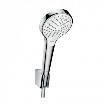 Душевой набор, Hansgrohe, Croma Select S, цвет-белый/хром 26421400 - купить в интернет-магазине Sun-buy