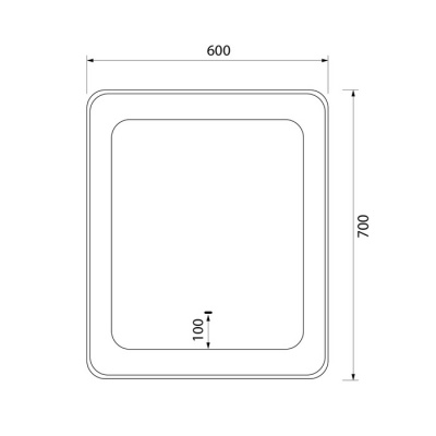 Зеркало IDDIS с подсветкой Esper 60 см (ESP6000i98) - купить в интернет-магазине Sun-buy