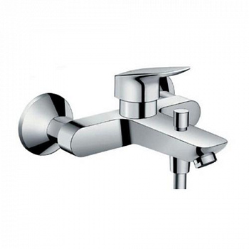 Смеситель для ванны и душа, Hansgrohe, Logis, цвет-хром 71400000 - купить в интернет-магазине Sun-buy