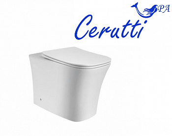 Унитаз MARMOLADA F приставной безободковый Ceruttispa CT8906 (555х365х410) - купить в интернет-магазине Sun-buy