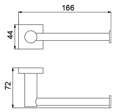 Бумагодержатель Timo Selene 12035/03 черный - купить в интернет-магазине Sun-buy