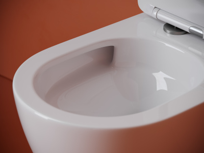 Подвесной унитаз CERAMICANOVA Uno смыв Торнадо 490x360x360 белый CN11001T - купить в интернет-магазине Sun-buy