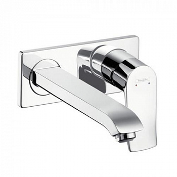 Смеситель для раковины, Hansgrohe, Metris, цвет-хром 31086000 - купить в интернет-магазине Sun-buy
