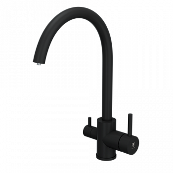 Смеситель для кухонной мойки с фильтром RUSH (SUS9035-37Black) - купить в интернет-магазине Sun-buy
