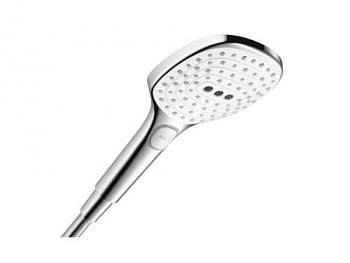 Ручной душ, Hansgrohe, Raindance Select E, 120, цвет-белый/хром 26520400 - купить в интернет-магазине Sun-buy