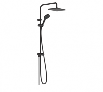 Душевая стойка, Hansgrohe, Vernis Shape, цвет-черный матовый 26282670 - купить в интернет-магазине Sun-buy