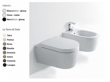 Унитаз, CIELO, Smile, подвесной, шгв 340*530*270, цвет-Cemento SMVSNWK CM - купить в интернет-магазине Sun-buy
