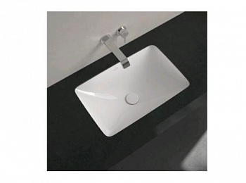 Раковина, Villeroy&Boch, Loop&Friends, шгв 450*280*170, отверстия для смесителя-отсутствуют, цвет-альпийский белый (белый Alpin) 4A560001 - купить в интернет-магазине Sun-buy