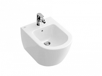 Биде, Villeroy&Boch, Subway 2.0, подвесной, шг 355*480, цвет-белый 54060001 - купить в интернет-магазине Sun-buy