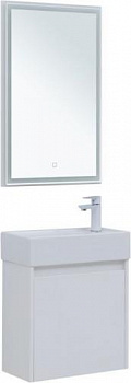 Мебель для ванной Aquanet Nova Lite 50 белый глянец (с дверецей) 00302531 - купить в интернет-магазине Sun-buy
