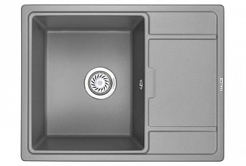 Кухонная мойка GRANULA (6503, АЛЮМИНИУМ) - купить в интернет-магазине Sun-buy