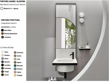 Панель, CIELO, Elle Tonda, шгв 480*15*230, цвет-Talco ELP50 TL - купить в интернет-магазине Sun-buy