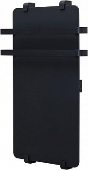 Полотенцесушитель электрический Allen Brau Infinity 120x44 с рейлингом 2.0 и креплением, черный матовый 00325638 - купить в интернет-магазине Sun-buy